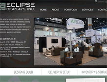 Tablet Screenshot of eclipsedisplays.com